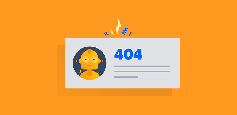 Lỗi 404 Not Found do tạo sai mã code