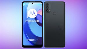 Motorola Moto E30 lộ ảnh render