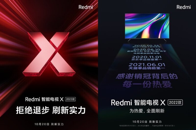 Redmi Smart TV X 2022 được ấn định ngày ra mắt Redmi Smart TV X 2022 được ấn định ngày ra mắt