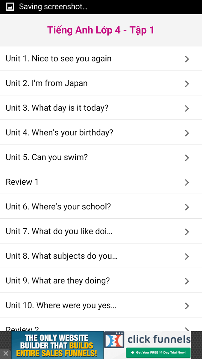 Tieng Anh Lop 4 - English 4 T1 Tieng Anh Lop 4 - English 4 T1