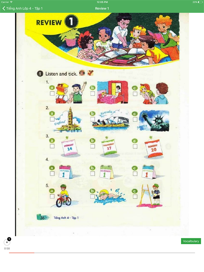 Tiếng Anh Lớp 4 Tiếng Anh Lớp 4