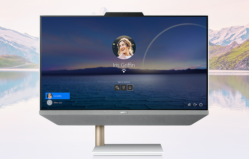 tim-hieu-may-tinh-de-ban-asus-zen-aio-co-tot-khong-nen-mua-4 Màn hình 23.8 inch với độ phân giải Full HD (1920 x 1080) cùng 250 nits