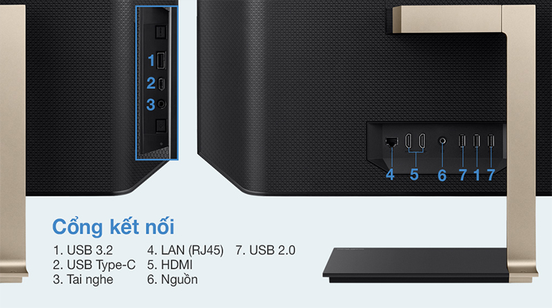 tim-hieu-may-tinh-de-ban-asus-zen-aio-co-tot-khong-nen-mua-8 Máy tính để bàn ASUS đã trang bị hàng loạt các cổng kết nối phổ biến
