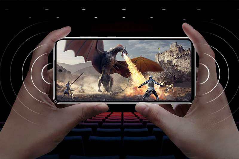 Samsung Galaxy A52 5G được trang bị con chip Snapdragon 750G có hỗ trợ 5G tốc độ cao