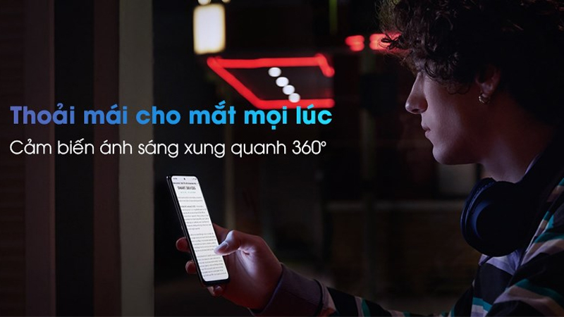 Hệ thống cảm biến sáng hiện đại của điện thoại