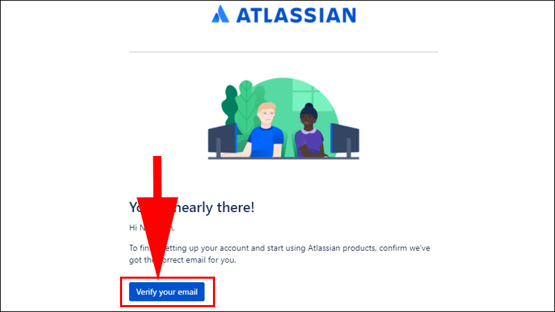 Vào Email mà bạn đăng ký tài khoản Trello để xác nhận