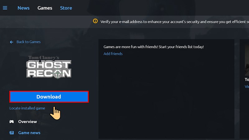 14 Nhấn Download để tải game về máy tính