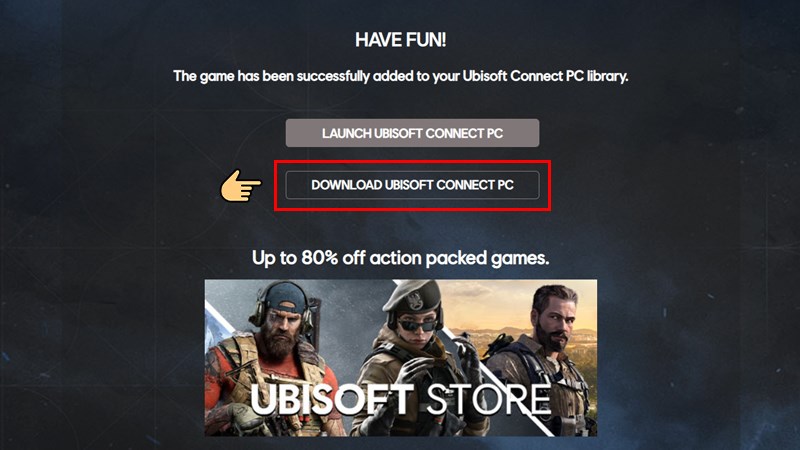 5 Chọn DOWNLOAD UBISOFT CONNECT PC