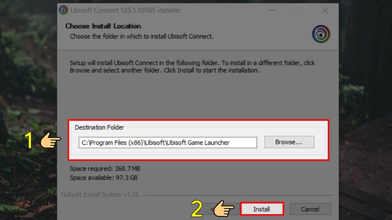 9 Nhấn Install để bắt đầu quá trình cài đặt