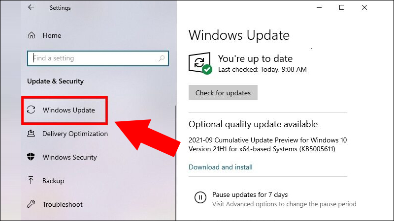 update-windows-11-tu-windows-update-800x450-2 Chọn Windows Update trong nhóm Settings