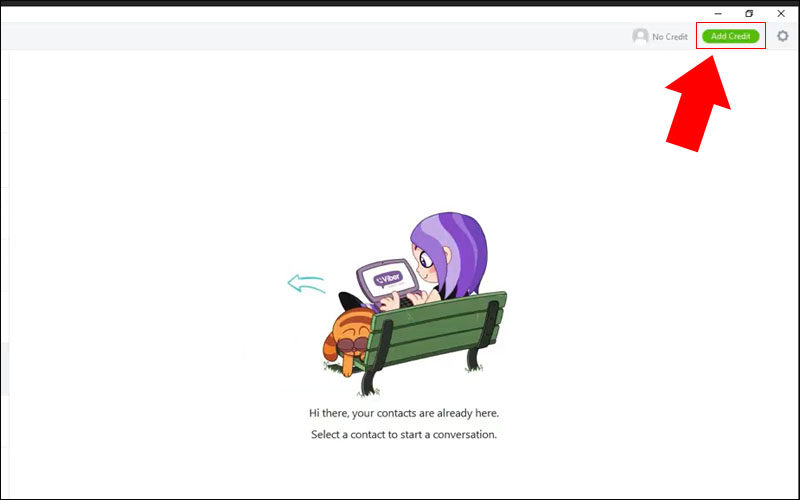 Thêm thẻ tín dụng để kích hoạt các gói cước Viber Out