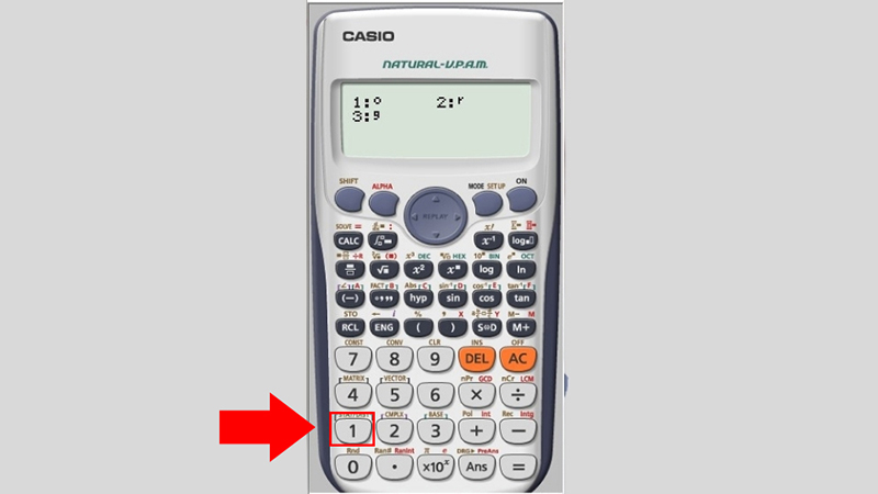 video-cach-doi-do-sang-radian-tren-may-tinh-casio-va-nguoc208 Chọn số 1 trong Ans