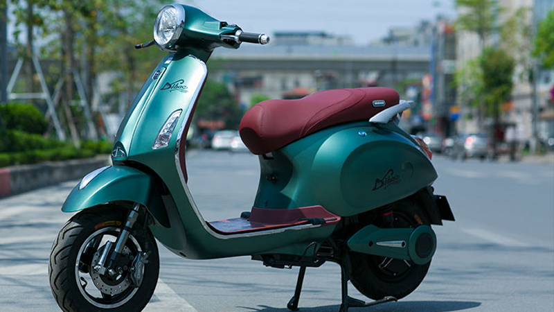 Vespa Dibao sở hữu nhiều tiện ích hiện đại