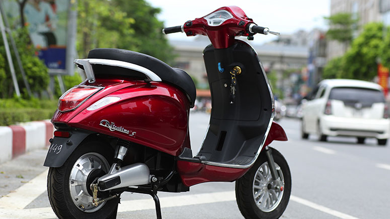 Xe máy điện Vespa chỉ có giá hơn 10 triệu đồng, đây là mức giá khá hợp lý