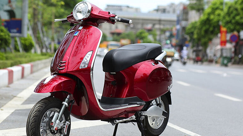 Thiết kế bên ngoài của mẫu xe Vespa Nioshima